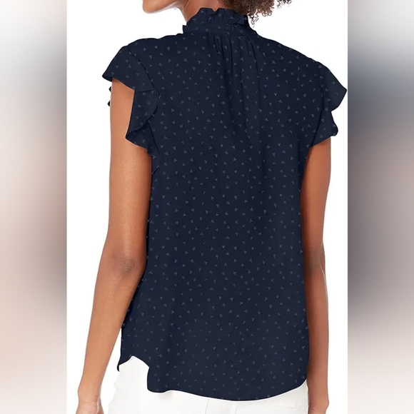 Rebecca Taylor | Ruffles Sleeves Silk Top - Picture 2 of 4